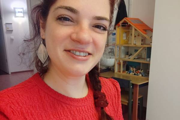 Nadezhda Aleksandrova am Aktionstag „Schichtwechsel Nadezhda Aleksandrova am Aktionstag „Schichtwechsel