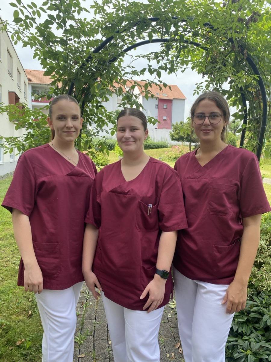 Leonie Palnau, Isabelle Appel und Theresa Mühling